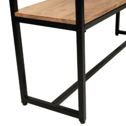 Console En Acacia Et Pieds En Fer Noir - Brooklyn -Magasin Général Pour La Maison console en acacia et pieds en fer noir brooklyn 320018 320018 DET02 WEB