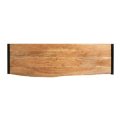 Console En Acacia Et Pieds En Fer Noir - Brooklyn -Magasin Général Pour La Maison console en acacia et pieds en fer noir brooklyn 320018 320018 DET06 WEB