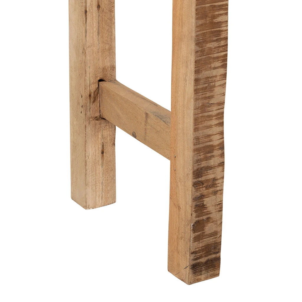Console En Bois En Manguier Et Acacia Recyclés 120x33cm - Campagne Naturel 5 Console En Bois En Manguier Et Acacia Recyclés 120x33cm - Campagne Naturel – Image 5