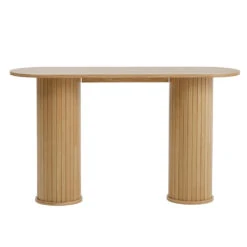 Unique Console En Chêne Naturel - Nola