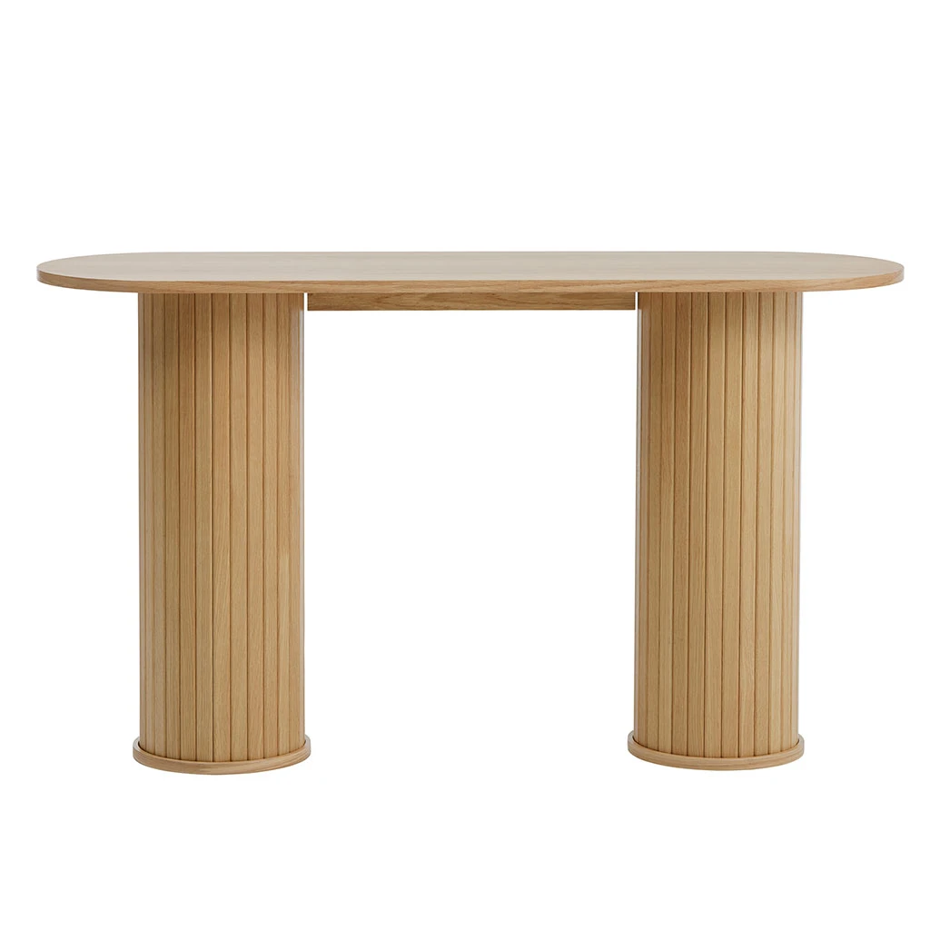 Unique Console En Chêne Naturel - Nola 1 Unique Console En Chêne Naturel - Nola