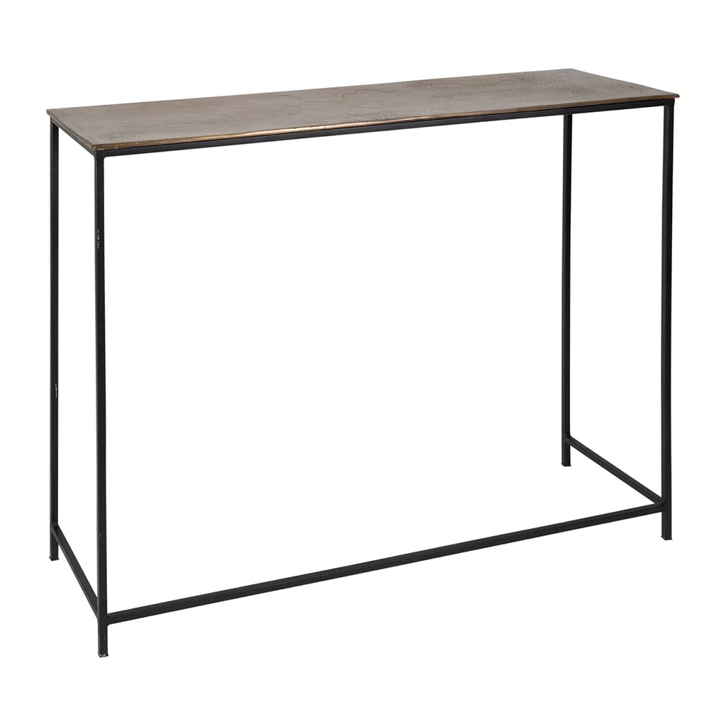 Console Gigogne (x2) En Fer Doré - Felia 3 Console Gigogne (x2) En Fer Doré - Felia – Image 3