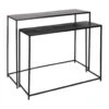 Console Gigogne (x2) En Fer Noir - Felia