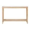 Console Naturel Foncé 120x36xh80cm En Bois De Sapin - Firmin