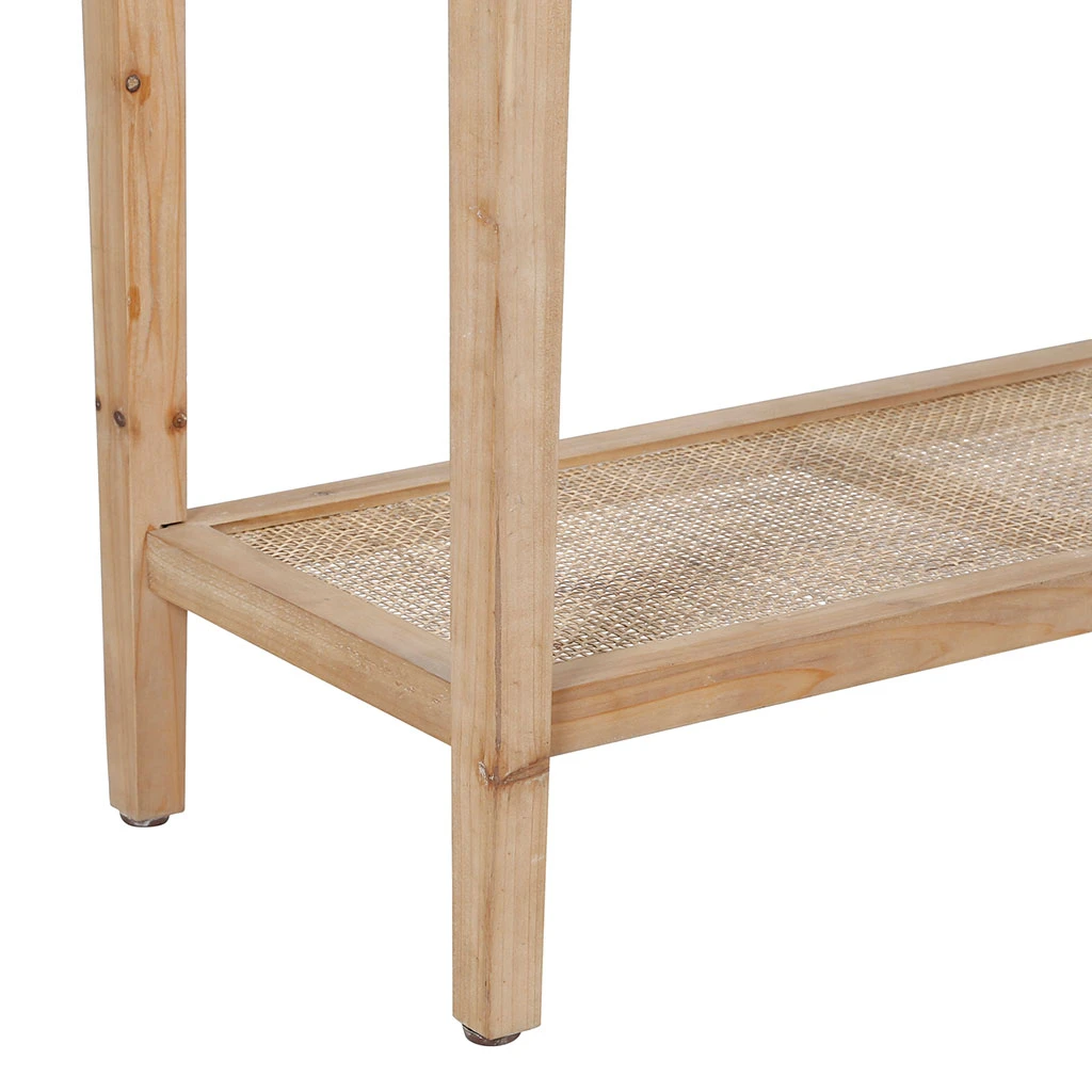 Console Naturel Foncé 120x36xh80cm En Bois De Sapin - Firmin 4 Console Naturel Foncé 120x36xh80cm En Bois De Sapin - Firmin – Image 4