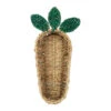 Corbeille Carotte En Jonc De Mer Naturel 19x36cm-P'tit Légume