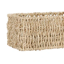 Corbeilles X2 Rectangulaire En Jonc De Mer - Borneo -Magasin Général Pour La Maison corbeilles x2 rectangulaire en jonc de mer borneo 38676 38676 DET02 WEB 1