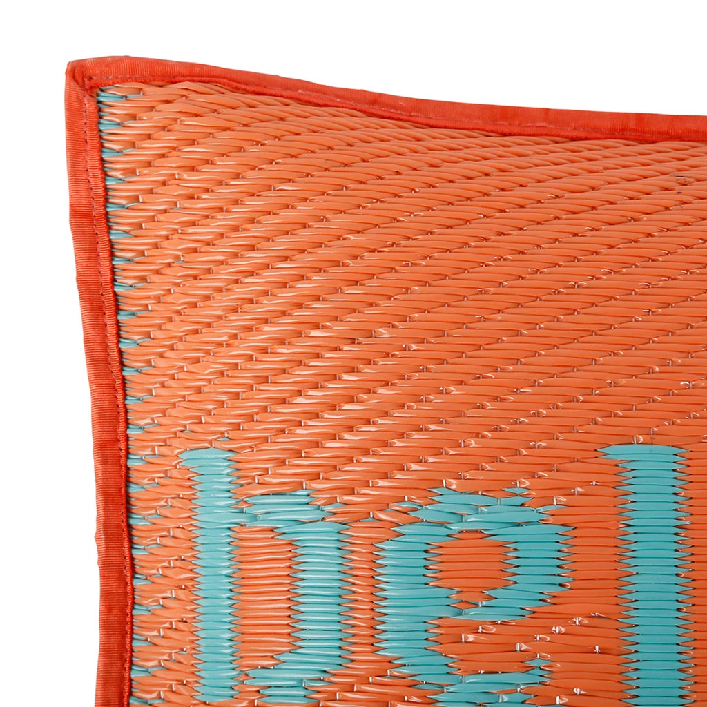 Coussin Extérieur "Bella Vita" Corail 50x30cm - Palma 2 Coussin Extérieur "Bella Vita" Corail 50x30cm - Palma – Image 2