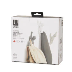 Umbra Crochet Mural Bonhomme Multicolor Buddy -Magasin Général Pour La Maison crochet mural bonhomme multicolor buddy 604418 604418 FRN03 WEB 2