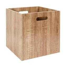 Cube De Rangement En Bois 30x30xh30cm