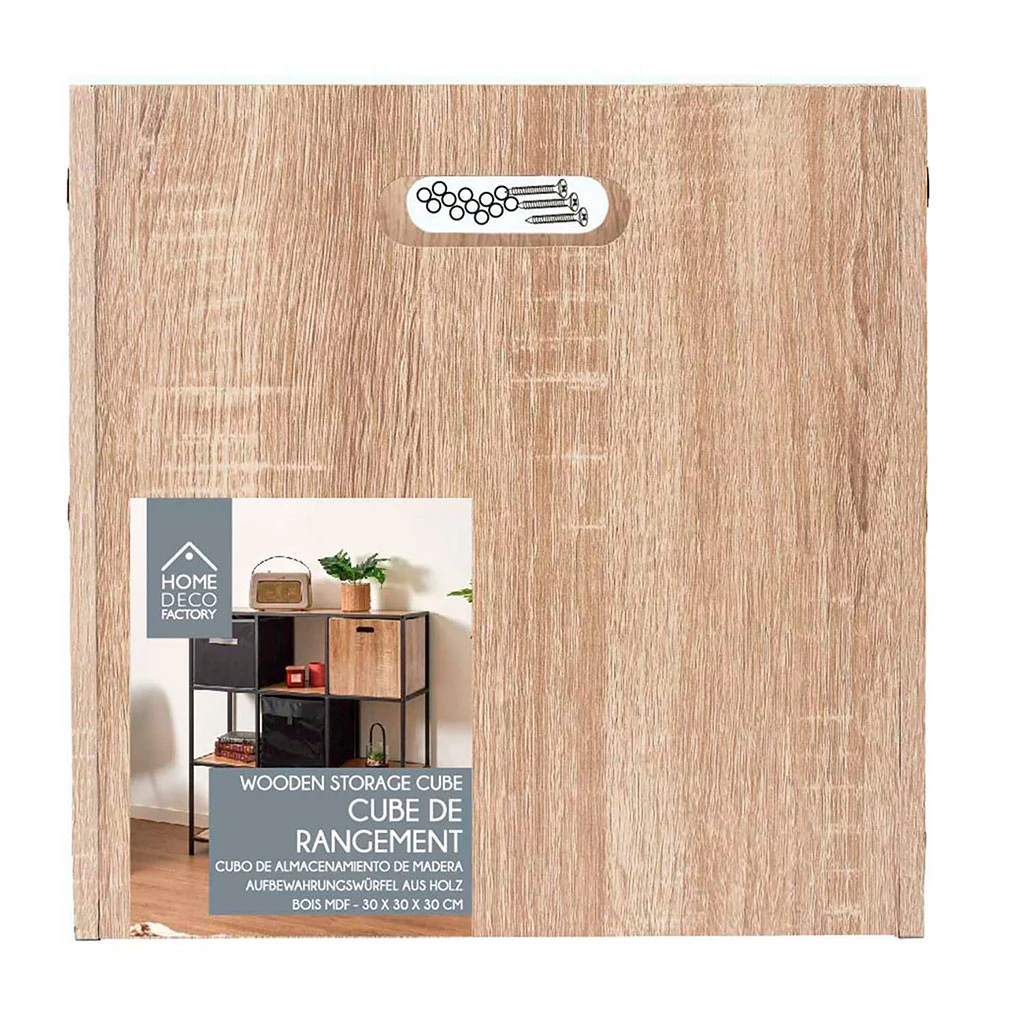 Cube De Rangement En Bois 30x30xh30cm 4 Cube De Rangement En Bois 30x30xh30cm – Image 4