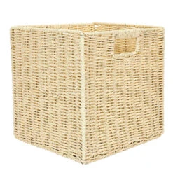 Cube De Rangement Tresse Pliable 30x30xh30cm