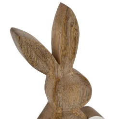 Déco Duo Lapin En Manguier Naturel Et Blanc - Floreal -Magasin Général Pour La Maison deco duo lapin en manguier naturel et blanc floreal 40777 40777 DET03 WEB