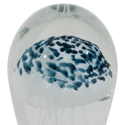 Déco Méduse En Verre Bleu Et Blanc - Amarres -Magasin Général Pour La Maison deco meduse en verre bleu et blanc amarres 41036 41036 DET02 WEB