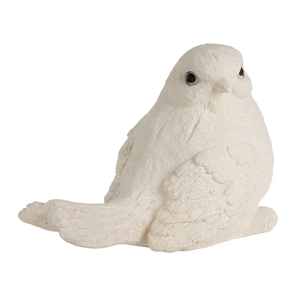 Déco Moineau En Fibre écru 4 Déco Moineau En Fibre écru – Image 4