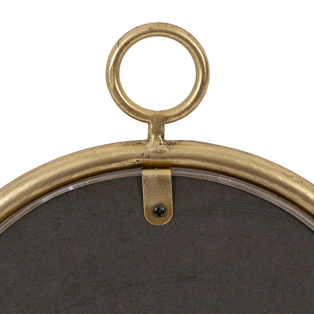 Déco Murale Médaillon En Fer (x3) Fleurs Séchées 4 Déco Murale Médaillon En Fer (x3) Fleurs Séchées – Image 4