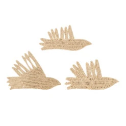 Déco Murale Oiseau En Corde Naturel - Magic Blue