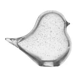 Deco Oiseau En Verre - Bouvreuil