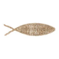 Deco Poisson Borneo Naturel 32x8cm