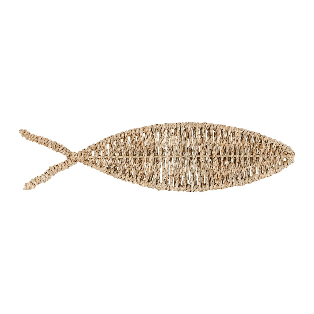 Deco Poisson Borneo Naturel 32x8cm 1 Deco Poisson Borneo Naturel 32x8cm