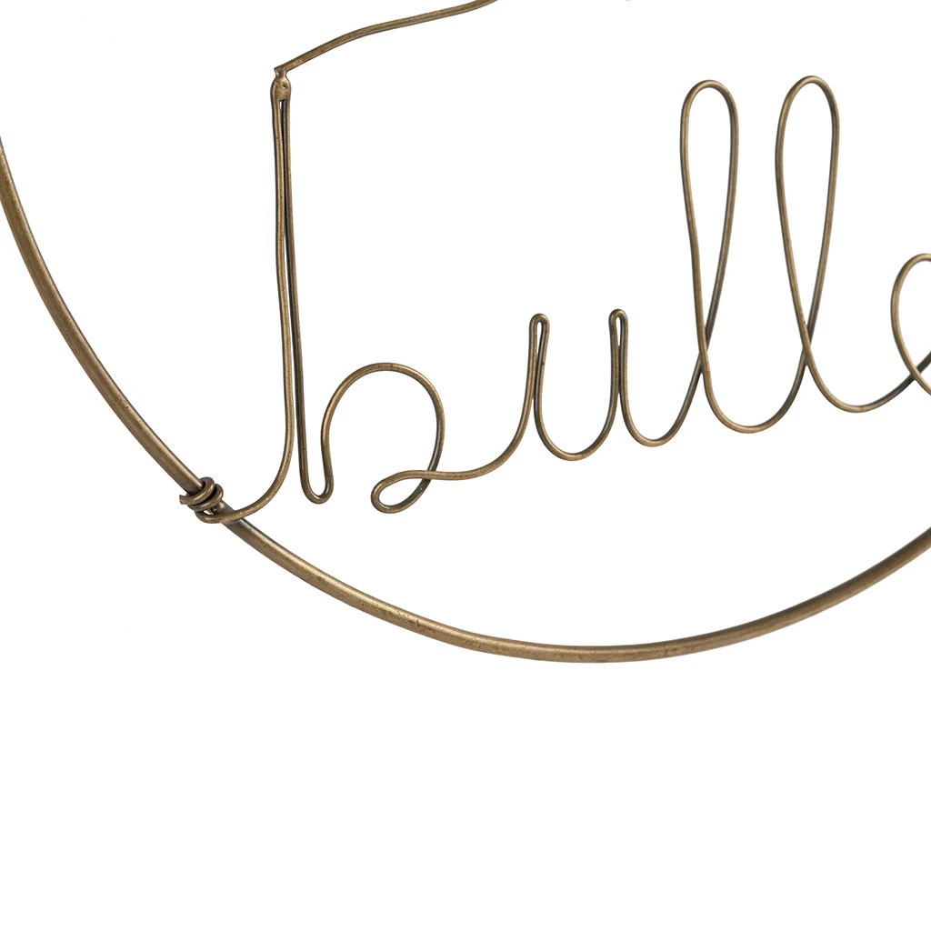 Deco Suspension Bulle Metal Dore D25 3 Deco Suspension Bulle Metal Dore D25 – Image 3