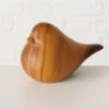 Décoration Oiseau En Bois Foncé - Wilhelmy