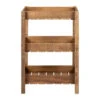 Desserte 3 Niveaux En Bois Recyclé Naturel H70cm - Campagne