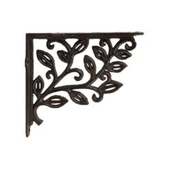 Équerre En Fonte Laurier Brun 18x20cm