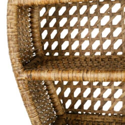 Étagère Murale 3 Niveaux En Rotin Brun H41cm - Ednna -Magasin Général Pour La Maison etagere murale 3 niveaux en rotin brun h41cm ednna 38020 38020 DET02 WEB