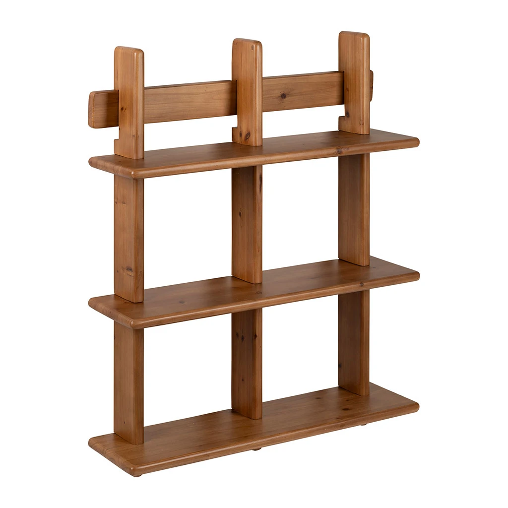 Etagère Murale 3 Niveaux En Sapin Naturel H78cm - Tradition 3 Etagère Murale 3 Niveaux En Sapin Naturel H78cm - Tradition – Image 3