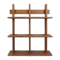 Etagère Murale 3 Niveaux En Sapin Naturel H78cm - Tradition