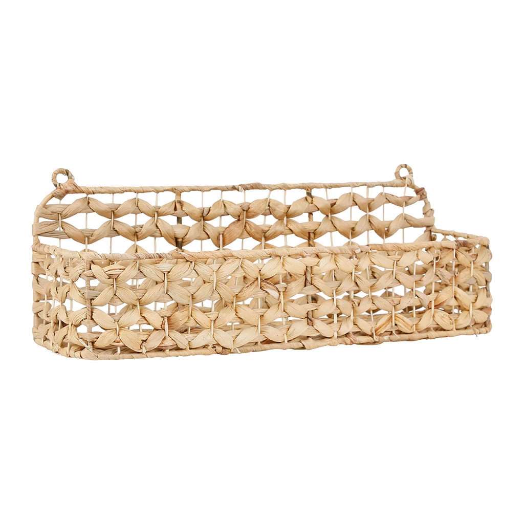 Etagere Murale Un été A La Mer Naturel En Jacinthe D'eau Et Fer – Image 2