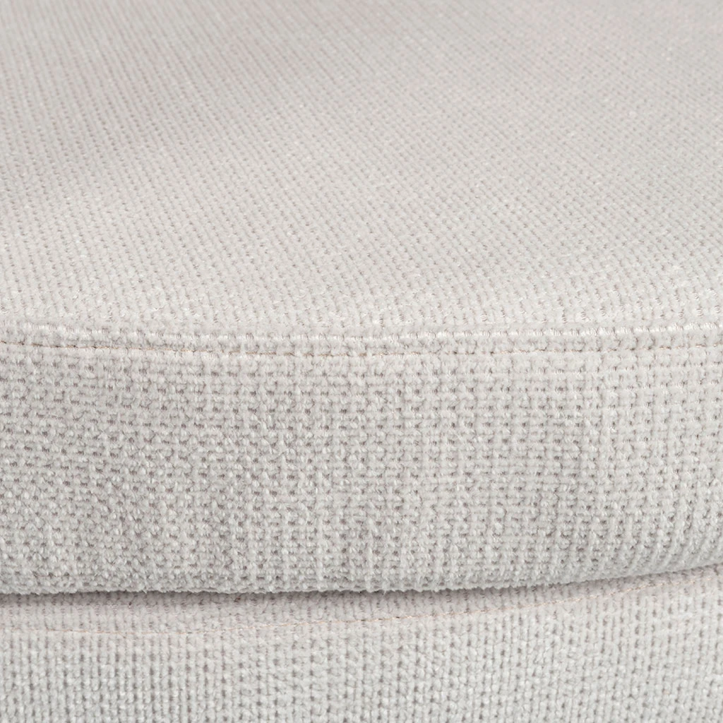 Fauteuil Club En Tissu écru - Tessia 6 Fauteuil Club En Tissu écru - Tessia – Image 6