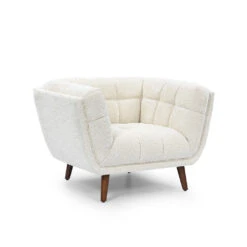 Fauteuil De Salon En Tissu Effet Bouclette écru -Beryl 7 Fauteuil De Salon En Tissu Effet Bouclette écru -Beryl -Magasin Général Pour La Maison fauteuil de salon en tissu effet bouclette ecru beryl 671179 671179 FRN02 WEB 2