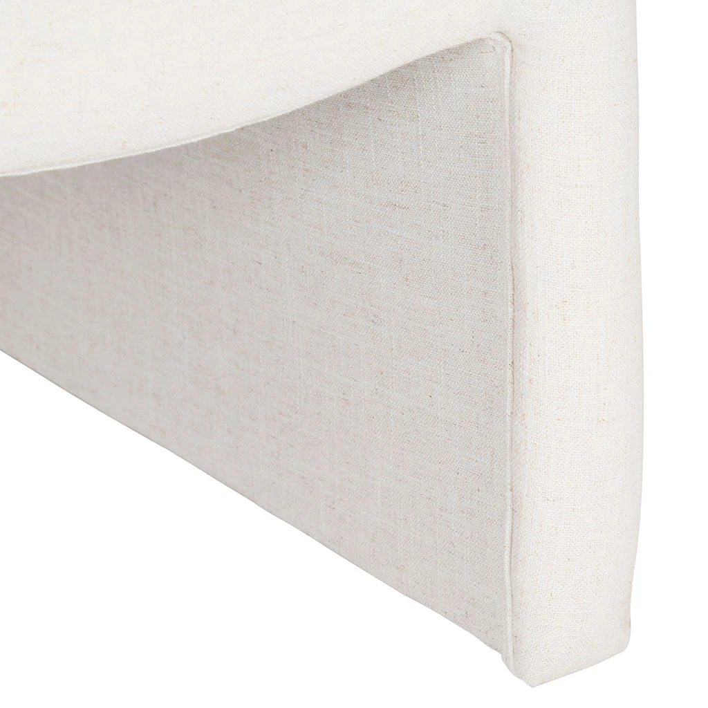 Fauteuil En Lin écru - Minimal 4 Fauteuil En Lin écru - Minimal – Image 4