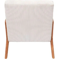 Fauteuil En Tissu Côtelé Beige - Scarlett 7 Fauteuil En Tissu Côtelé Beige - Scarlett -Magasin Général Pour La Maison fauteuil en tissu cotele beige scarlett 679108 679108 FRN04 WEB 1