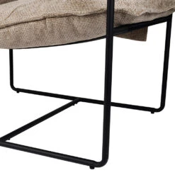Fauteuil En Tissu Et Fer Beige - Element 10 Fauteuil En Tissu Et Fer Beige - Element -Magasin Général Pour La Maison fauteuil en tissu et fer beige element 79189 79189 DET04 WEB 1