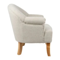 Fauteuil En Tissu Et Hévéa Beige - Cheverny -Magasin Général Pour La Maison fauteuil en tissu et hevea beige cheverny 202206 202206 DET02 WEB 1