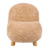 Fauteuil En Tissu Orange - Belly