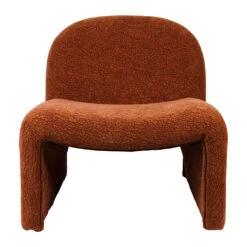 Fauteuil En Tissu Terre - Minimal