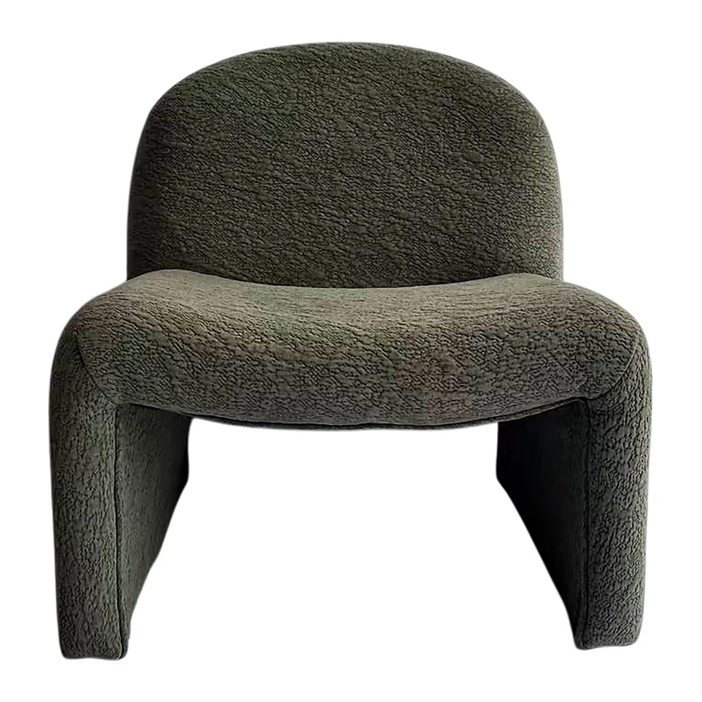 Fauteuil En Tissu Vert - Minimal 1 Fauteuil En Tissu Vert - Minimal