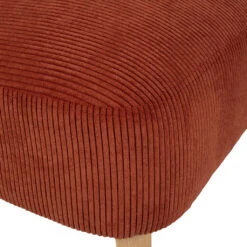 Fauteuil En Velours Côtelé Terracotta - Eleonor 11 Fauteuil En Velours Côtelé Terracotta - Eleonor -Magasin Général Pour La Maison fauteuil en velours cotele terracotta eleonor 320016 320016 DET05 WEB