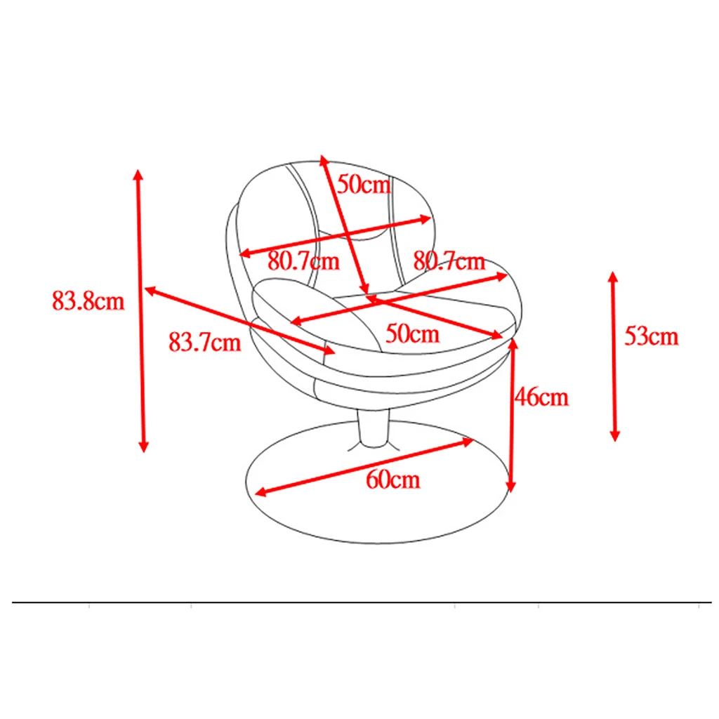 Fauteuil Pivotant En Velours Kaki - Topi 10 Fauteuil Pivotant En Velours Kaki - Topi – Image 10