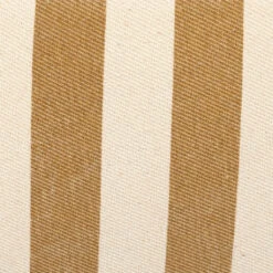 Fauteuil Rayé En Coton Camel Et Bois D'hévéa - Belly -Magasin Général Pour La Maison fauteuil raye en coton camel et bois d hevea belly 78535 78535 DET05 WEB