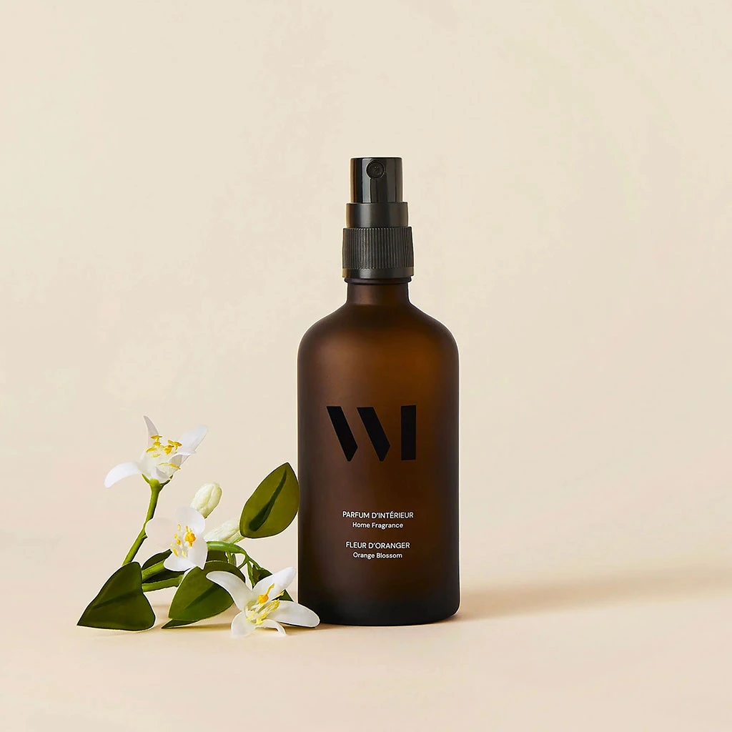Flacon En Verre Parfum D'intérieur Fleur D'oranger 100ml 1 Flacon En Verre Parfum D'intérieur Fleur D'oranger 100ml
