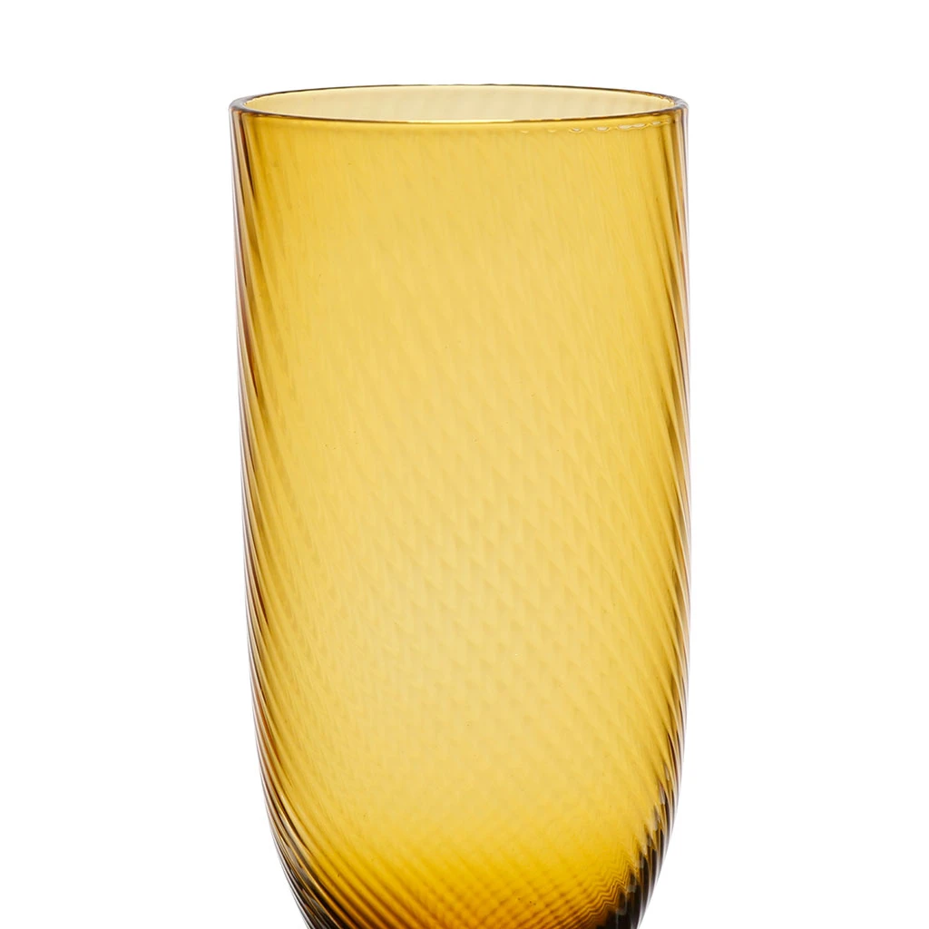 Flute En Verre Ambre 25cl - Champart 2 Flute En Verre Ambre 25cl - Champart – Image 2