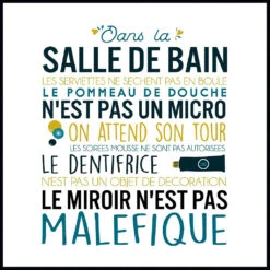 Lambox W Salle De Bain 40x40cm G Lama Noir Mdf