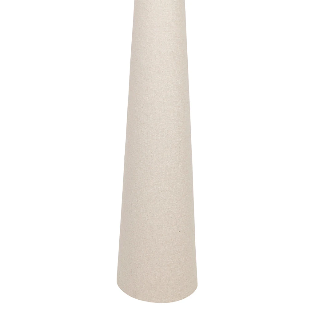 Lampadaire En Fer Et Coton Blanc Cassé H120cm - Calypsa 3 Lampadaire En Fer Et Coton Blanc Cassé H120cm - Calypsa – Image 3