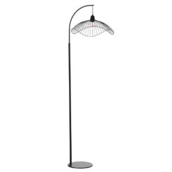 Lampadaire En Métal Noir H175cm - Vagala