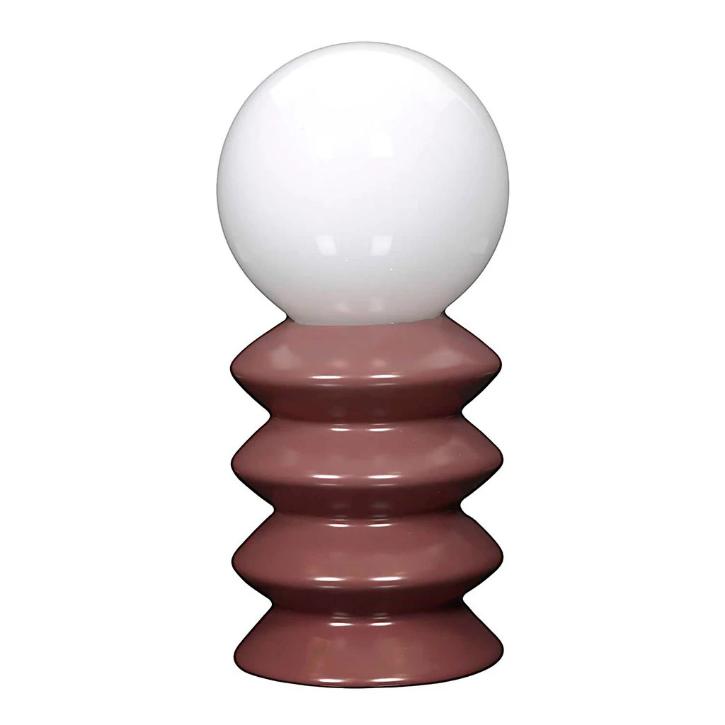 Lampe à Piles En Céramique Terracotta H21cm 2 Lampe à Piles En Céramique Terracotta H21cm – Image 2